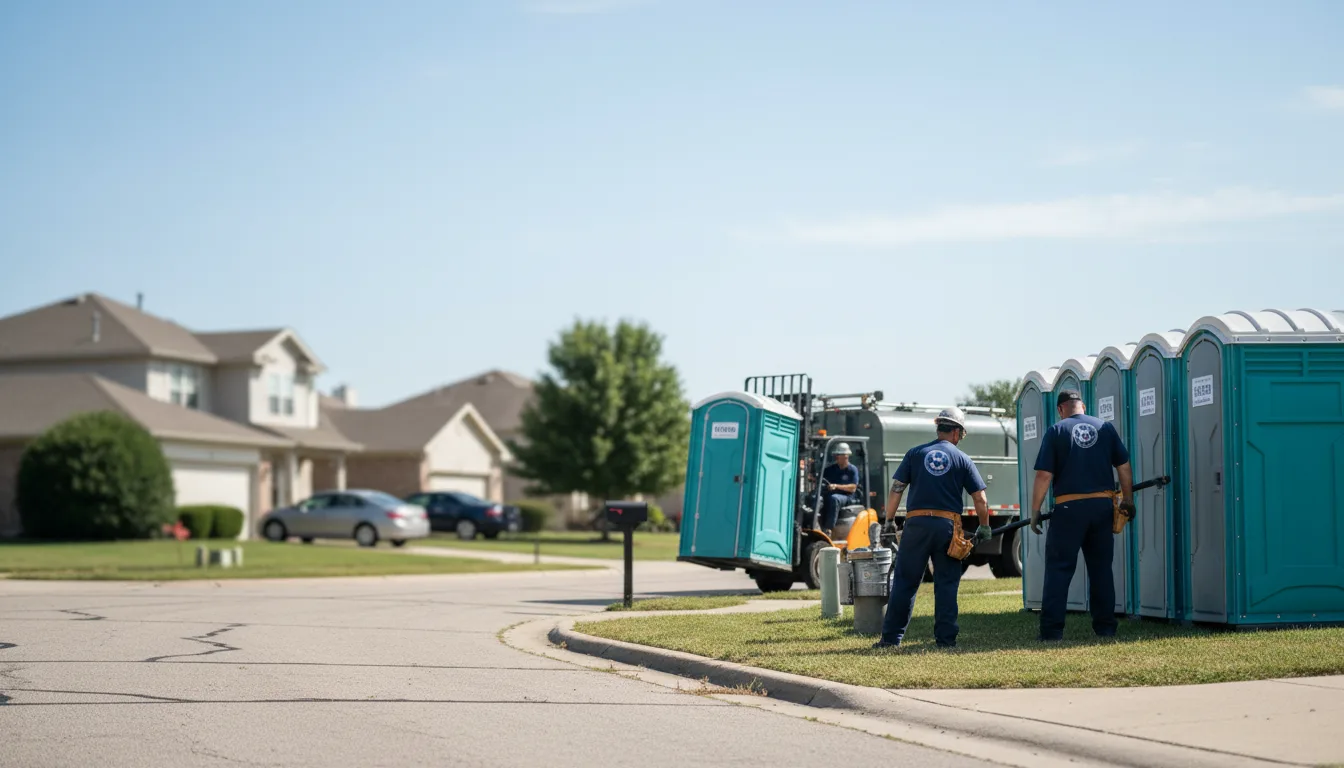 Porta Potty Rental in Mulberry Grove, IL near me